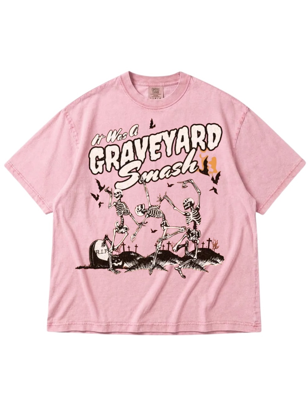 Comfort Colors Blossom 'Graveyard Smash' Short Sleeve Graphic Tee